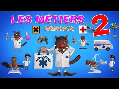 Foufou - Apprenons Le Nom Des Métiers (Learn the names of the trades for kids) Série 02 - 4K