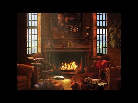 Harry potter : Salle commune Griffondor Ambiance / Gryffindor common Room Ambience