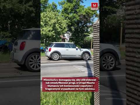 Progi zwalniające na Kochanowskiego do zmiany? Mieszkańcy apelują do prezydenta