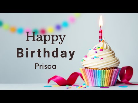 Oh yes, I can sing - Happy Birthday Prisca | Best Happy Birthday (Lyrics Video)