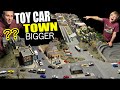 DAD Builds TOY CAR TOWN We Made Are Real House 1 64 Scale Diorama