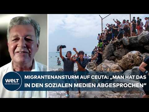 Video Thumbnail: MIGRANTENMASSEN STÜRMEN CEUTA: „Marokkanische Grenzschützer abgezogen!“ Das steckt hinter dem Chaos!