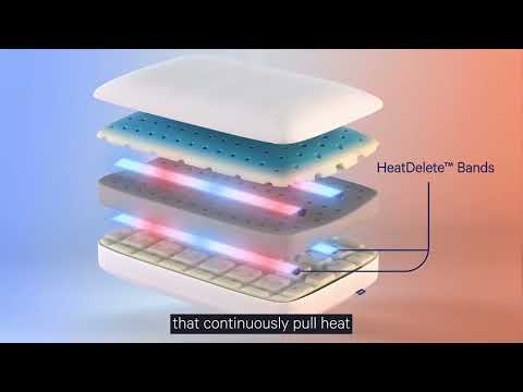 Inside the Foam Pillow with Snow Technology™