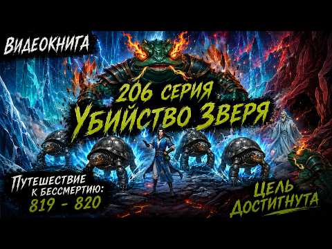 Путешествие к бессмертию 206 серия | Главы 819 - 820. Убийство Зверя
