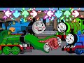FNF NEW ALL CURSED Thomas Engine VS OLD Sodor Funkin Friday Night Funkin