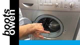 Replace a leaky door seal on a Bosch washing machine