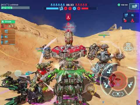 Running into Bornabot in a quick Dreadnought — War Robots