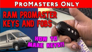 2022-2024 Ram ProMaster Key Fob: Programming, Part Numbers, and Failure ...