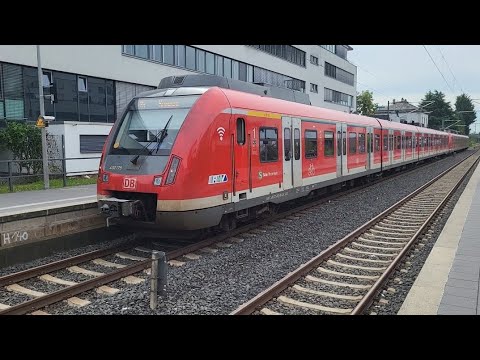 Frankfurt Rödelheim Bahnhof S4 Kronberg mit Br 430