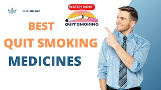 How can medications help to quit Smoking? | Quit smoking | Non nicotine replacement therapy