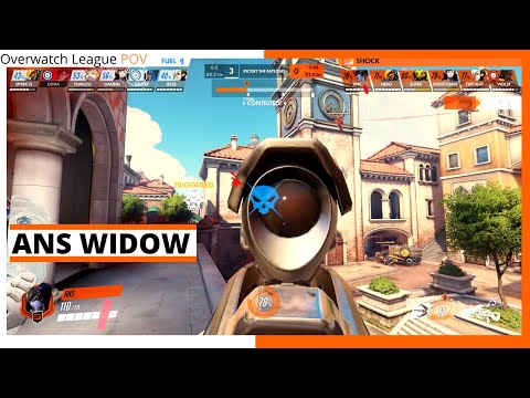 ANS WIDOWMAKER POV | Shock vs Fuel - Countdown Cup | OWL Season 2021 Week 16