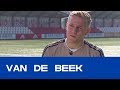 VAN DE BEEK | "Wie de meeste ballen toont, wint"