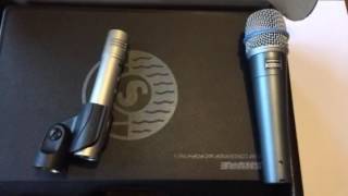Video thumbnail for JD Bass Product Review Shure KSM 137 Small Diaphragm Condenser by DJJDBass