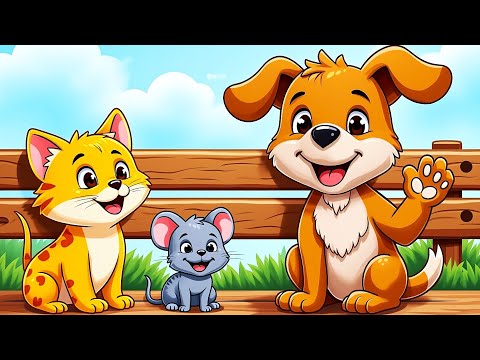 Mix cantece copii cu pisicute si catelusi 🐶🐱 Colaj cantece copii👶 Top cele mai NOI melodii Cip-Cirip