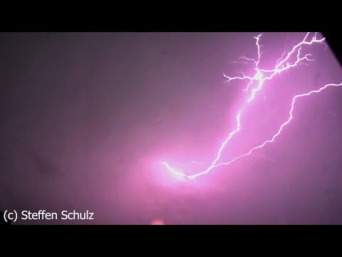 Gewitter-Wetter: 500.000 Blitze in Deutschland (14.06.2020)