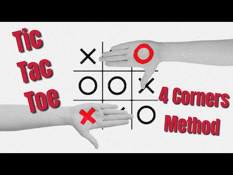 Tic-Tac-Toe 4 Corners Winning Pick 3 Lottery Method Strategy Part 1