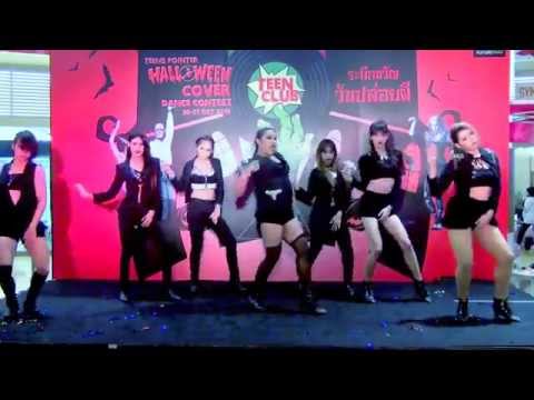 141030 Chocolee cover Nine Muses - Glue + Wild @Teen Pointer Halloween 2014 (Audition)