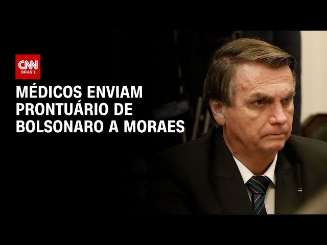 Médicos enviam "prontuário" de Bolsonaro a Moraes, que analisa prisão domiciliar | CNN 360°