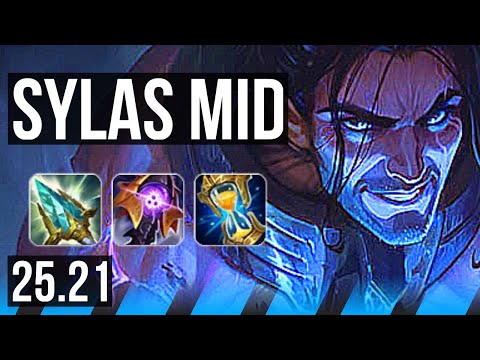 SYLAS vs KATARINA (MID) | KR Grandmaster | 25.21