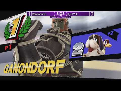 Smash@Sunken 34 Smash4 - Vermanubis (Ganondorf) vs KyuWolf (Duck Hunt) - SSB4 WQ