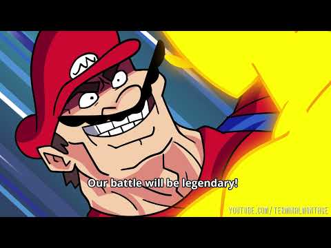 Speedrunner Mario: "Finally a worthy opponent!" @TerminalMontage