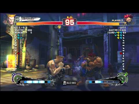 ACE EIRIN (Guile) vs qal03 (Akuma)