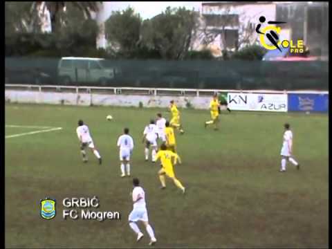 Petar Grbic - goals and best moves from fk mogren and montenegro national team