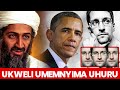 EDWARD SNOWDEN Jasusi Wa CIA Aliyeibwa Na URUSI Atoa Siri Nyingi Za Marekani Asema OSAMA Hajafa