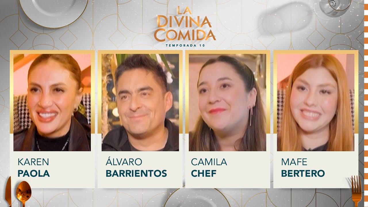 La Divina Comida - Karen Paola, Álvaro Barrientos, Camila Chef y Mafe Bertero