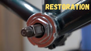 Vintage Shimano Bottom Bracket Restoration (ASMR)