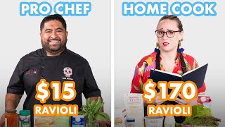 $170 vs $15 Ravioli: Pro Chef & Home Cook Swap Ingredients | Epicurious