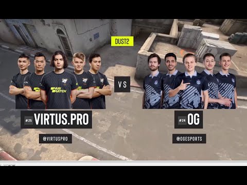 OG vs Virtus.pro - ESL Pro League - BEST MOMENTS | CSGO