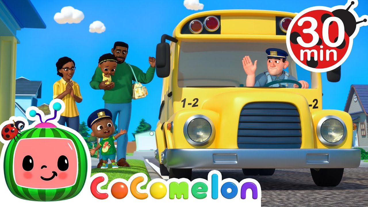Wheels on the bus for kids | Cody Time Nursery Rhymes & Kids Songs