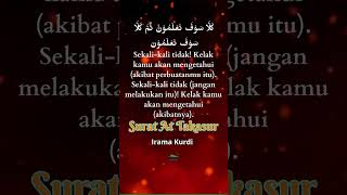 Download lagu Surat At Takasur irama Kurdi Ustadz Bilal Attaki mp3