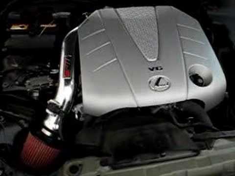 HPS Shortram Air Intake Kit Installed 2006 Lexus IS350