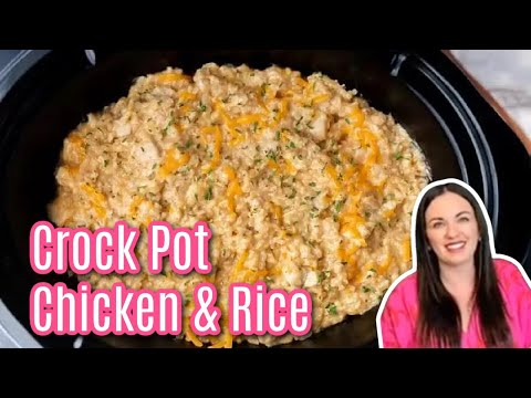 The Best Crock pot Chicken and Rice Recipe