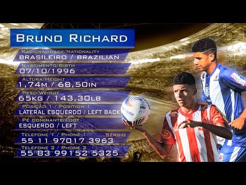 Bruno Richard - Lateral Esquerdo/Left Back - Vídeo Oficial