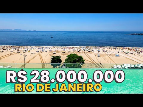 LUXURY COVERAGE COPACABANA RJ BRAZIL | LUXURY HOUSE TOUR