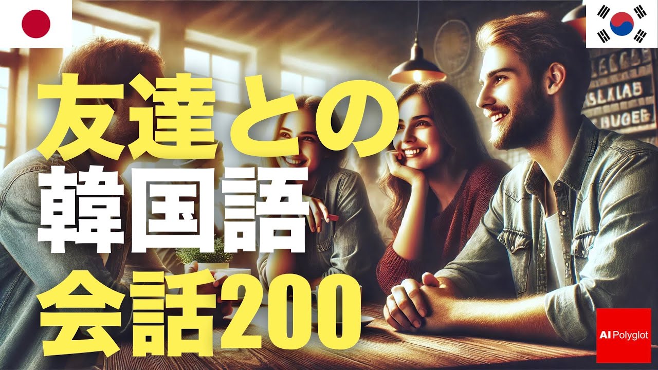 友達との韓国語会話200 | 聞き流し | 音声学習 | リスニング練習 episode artwork