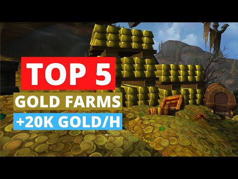 Top 5 gold farms in WoW (8.3) | Easy Wow gold farming | WoW gold farm, gold farming guide