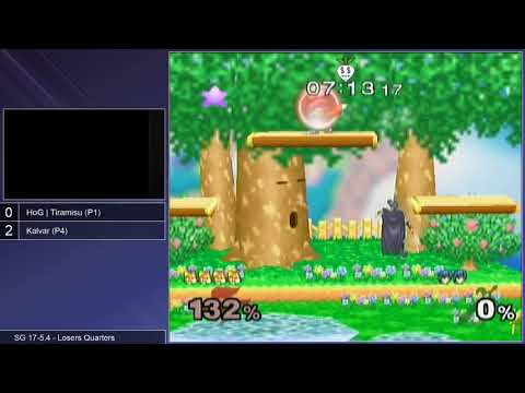 SG 17-5.4 SSBM - HoG | Tiramisu (Fox) vs. Kalvar (Marth) - Melee LQF