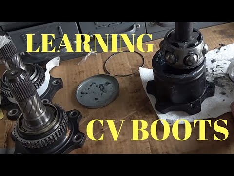 Rear CV axle Boot replacement install Nissan Skyline GTR R32 R33 R34