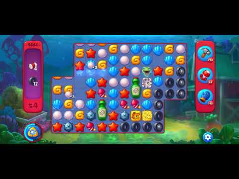Fishdom Hard level 9484 no boosters フィッシュダム ハード