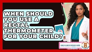 When Should You Use A Rectal Thermometer For Your Child - Child Illness Disease Guide