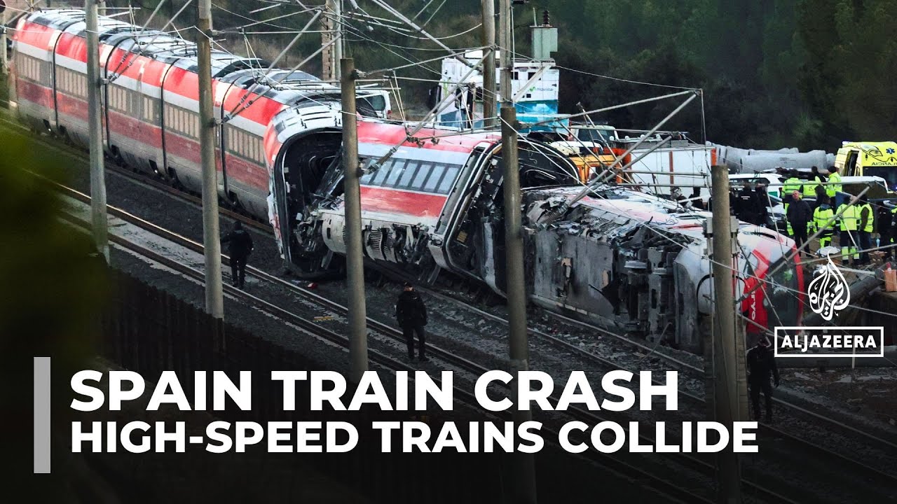 Spain high-speed train crash kills at least 40 as PM vows ‘transparent’ probe