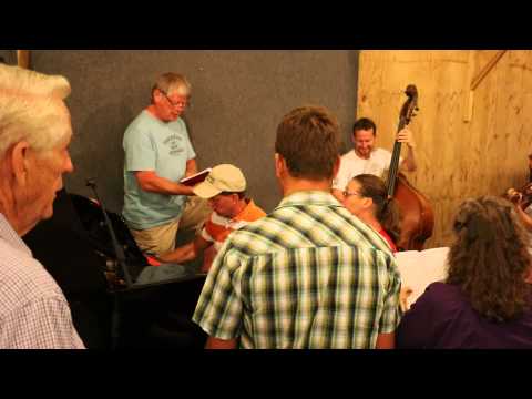 Camp Dwight 2015 - impromptu hymn sing (Wonderful Grace of Jesus) 07-18-15