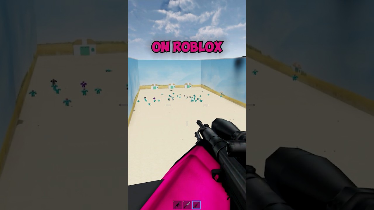 I Became a Sniper On Roblox Squid Game!