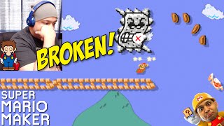 THIS F#%KING GAME BROKE ME!! [SUPER MARIO MAKER] [#25]