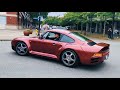 Porsche 959! (60FPS) Start up sounds and driving