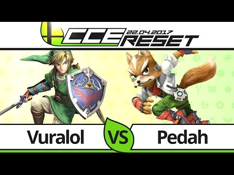 CCE RESET Pools - Vuralol (Link) vs Pedah (Fox) - Smash 4